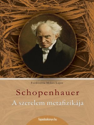 cover image of A szerelem metafizikája